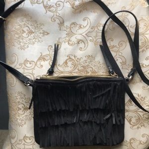 Fringe crossbody bag